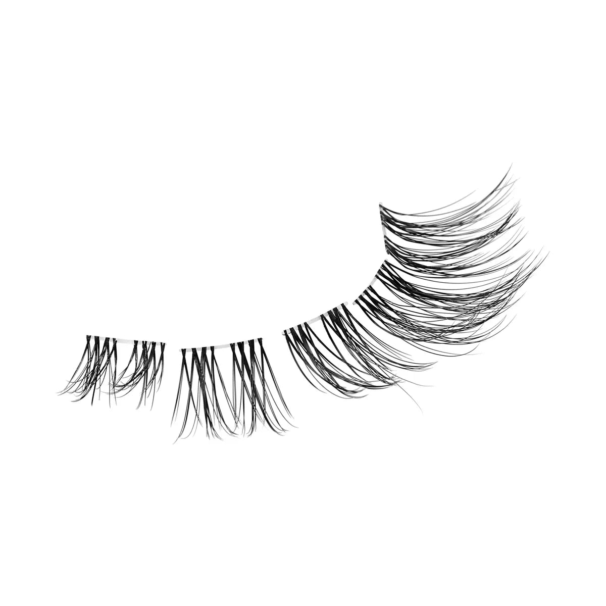 Falscara Multipack Lash Extensions - Soft Wispy Lash Clusters - 50Ct