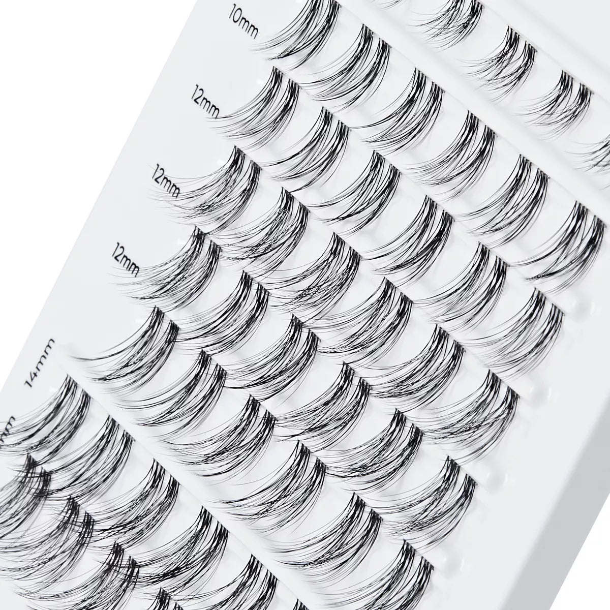 Falscara Multipack Lash Extensions - Soft Wispy Lash Clusters - 50Ct